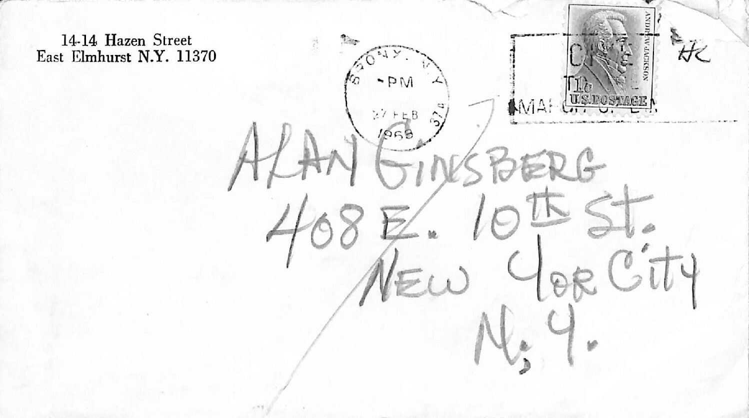 Bobby Driscoll’s Letter to Allen Ginsberg | Bobby Driscoll